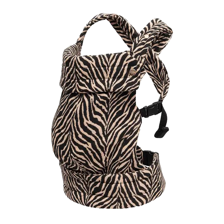 NEST BLANCHE·Baby Carrier,Cozy Baby Carrier 7-35 lbs,Ergonomic Backpack Design,Zebra