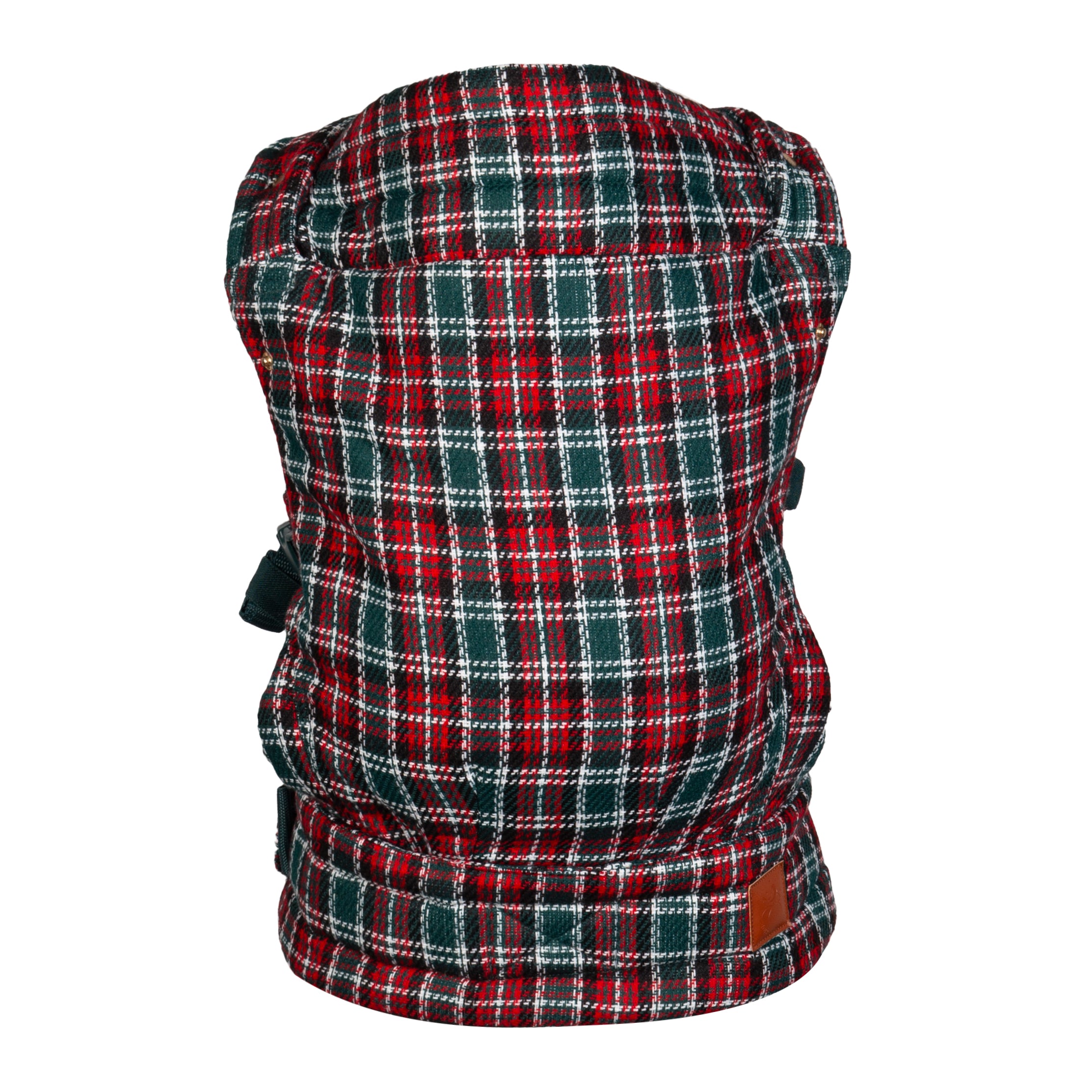 Nest Blanche Fashion Plaid Baby Carrier for Newborns to Toddlers,Cozy Wrap with Lumbar Support, 7-35lbs Adjustable Fit,Christmas Collection Pre-Sale